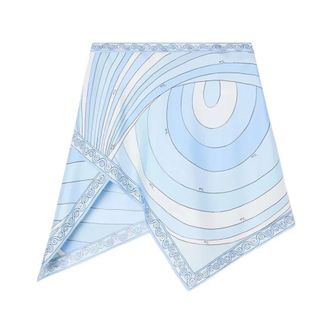Pucci Beachwear, female, Blue, Size: M Skirt Pale Blue 012