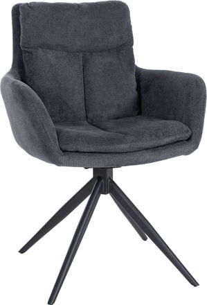 Clp Clp - Silla De Comedor Vilas De Tela Negro
