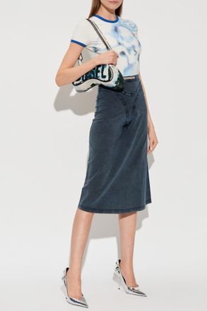 Diesel Skirt O-ALLINE, Womens, Navy Blue