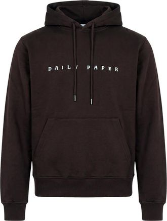 Daily Paper Clothing Hombre, Sudaderas, Marr&oacute;n, Talla: M