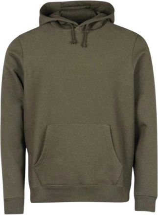 Barbour Groene Pop Over Hoodie met Kangoeroezak - Heren - Hoodies - Groen - S - Katoen - Hoodies & sweatvesten