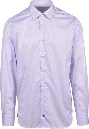 Carrel Carrel Shirt - Heren - Zakelijke Overhemden - Paars - 2XL - Katoen - Overhemden