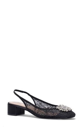 Nina Klara Slingback Pump in Black at Nordstrom, Size 6.5
