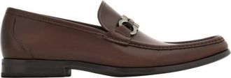 Ferragamo Gancini Ornament Loafers, Size 6