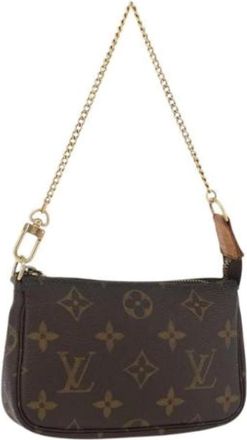 Louis Vuitton Pre-owned Mini Bags, female, Brown, Size: ONE SIZE Pre-owned Pochette accessoires