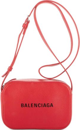 Balenciaga Borsa a tracolla con stampa - Rosso