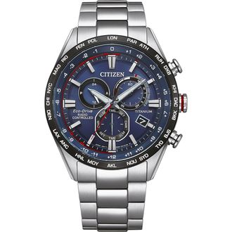 Citizen Mens Silver Watch CB5945-85L Titanium - One Size
