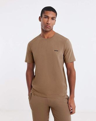 HUGO BOSS Mix & Match Lounge T-Shirt - Beige
