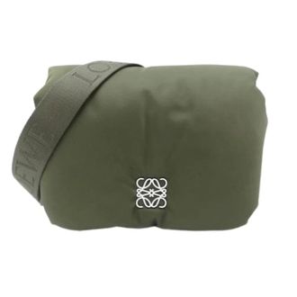 Loewe Pre-owned Cross Body Bags, unisex, Green, Size: ONE SIZE Pre-owned Nylon Shoulder Bag