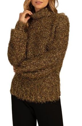 Trina Turk Elara Turtleneck Sweater in Gold at Nordstrom Rack, Size X-Small