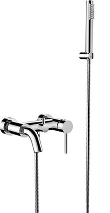 OEM Grifo De Ba&ntilde;era Mural Cromado Illusion De Besco