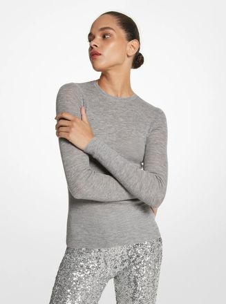 Michael Kors Hutton Featherweight Cashmere Sweater