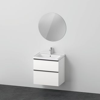 Duravit Duravit - Juego De Muebles D-neo, Lavabo Con Mueble De Pared Y Espejo Led