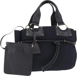 Gucci Pre-owned Hand Bag - Dames - Vintage Handtas - Zwart - ONE Size - Leer - Vintage