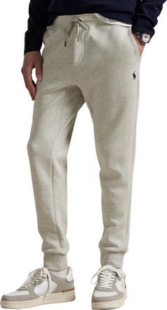 Polo Ralph Lauren Double Knit Jogger Pants in Light Sport Heather at Nordstrom, Size Xx-Large