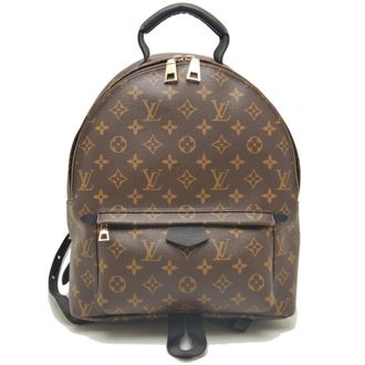 Louis Vuitton Monogram Brown Pvc Backpack (Pre-Owned)