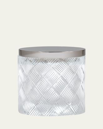Labrazel Basket Weave Canister