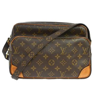 Louis Vuitton Nil Messenger Monogram Canvas Brown Canvas Handbag (Pre-Owned)