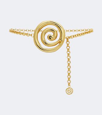 D&eacute;hanche D&eacute;hanche Koru chain belt