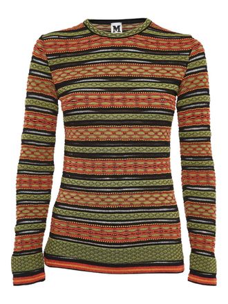 Missoni striped top - Green