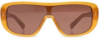 Jacquemus Zonnebril - Dames - Zonnebrillen - Bruin - ONE Size - Accessoires