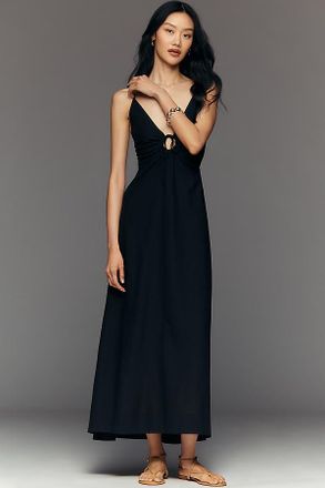 L*Space Mabel Linen Blend Maxi Dress