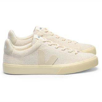 Veja Womens Campo Canvas Sneakers Khaki 36 EU