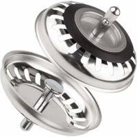 OEM Juego De 2 Coladores Para Fregadero De Cocina, Para Fregaderos De 78 A 80 Mm - Crezuo