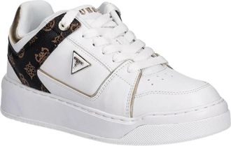 Guess Schoenen > Sneakers - Dames - Sneakers - Wit - 40 EU - Leer - Schoenen
