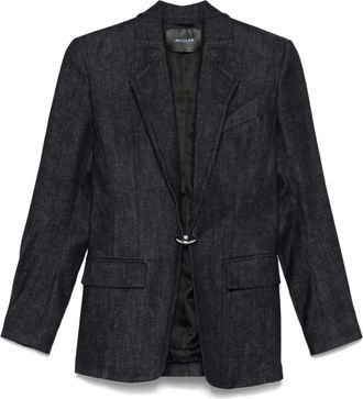 MUGLER Blazer sartoriale - Blu