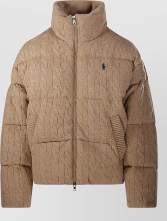 Ralph Lauren cashmere wool puffer jacket