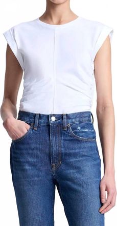 A.L.C. Womens Nia Top In White