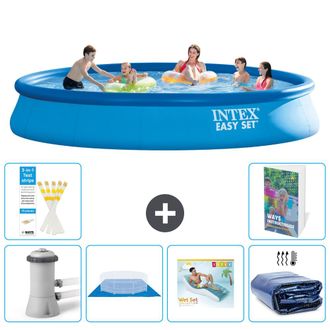 Intex Piscina Easy Set Redonda - 457x84 Cm - 7-piezas S345
