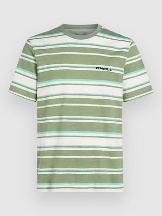 O'Neill Mix & Match Stripe T-Shirt gr&uuml;n