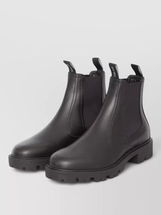 Celine leather chelsea boots