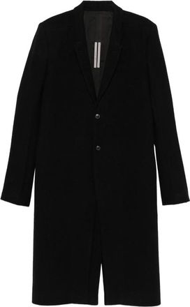Rick Owens Concordian Single-breasted Tailored Coat