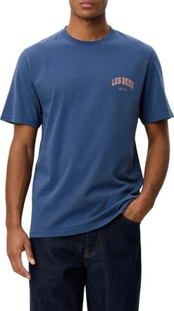 Les Deux Brady Hoop Graphic T-Shirt in Dark Denim Blue at Nordstrom, Size Xx-Large