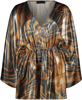 Alberta Ferretti Donna, Camicette, Marrone, XL, new