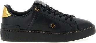 Balmain B-Court Sneakers - Dames - Sneakers - Zwart - 41 EU - Leer - Schoenen