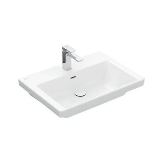 Villeroy & Boch Villeroy&boch - V&b Subway 3.0 650x470 Mm V&b Basin Con Desbordamiento Con Orificio Para Toque Blanco C+