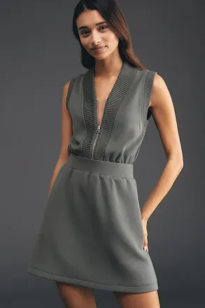 Varley Polyanne Half-Zip Mini Dress