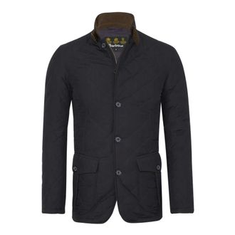 Barbour Quilted Jacket Blue Stylish Design - male - Barbour - Light Jackets - Blue - XL - Jackets