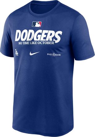 Nike Los Angeles Dodgers 2026 Postseason Authentic Collection Legend Nike Mens Dri-FIT MLB T-Shirt in Blue | NKGK4EWLDW-D28