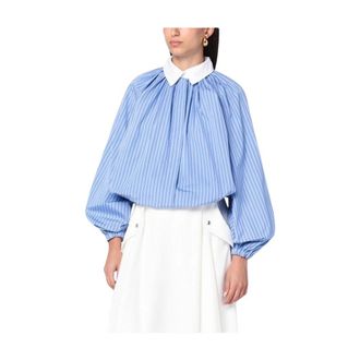 Patou Mujer, Blusas y Camisas, Azul, Talla: S