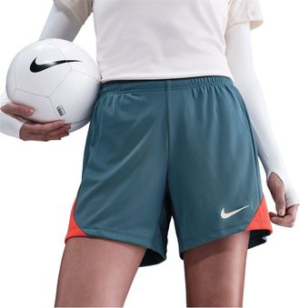 Nike Dames/Dames Strike Voetbal Shorts (Blauw/oranje)