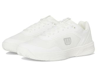 Wilson Courtglide Womens Cross Training Shoes White/White/Silver : 9.5 M, Textile