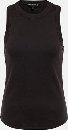 Veronica Beard Jordyn cotton-blend jersey tank top