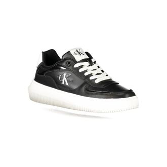Calvin Klein Lace-Up Sneakers - Black