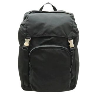 Prada Pre-owned Zaino con Logo a Triangolo in Nylon V135 - - Pre-owned - Donna - Nero - ONE SIZE