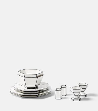 Serax Carte Blanche porcelain breakfast set by Annebet Philips